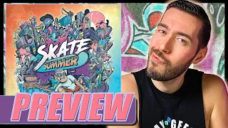 PREVIEW - Skate Summer from Pandasaurus Games