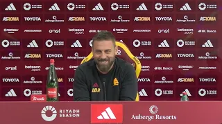 Roma, De Rossi: "La Serie A non ci ha tutelati. Lukaku out. Lotito? Magari gli è sfuggito..."