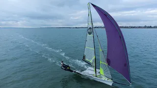 49er Sailing in the Solent / DJI Mini 2 / 4K
