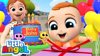 Happy Birthday Baby John! | Little Angel Kids Songs & Nursery Rhymes