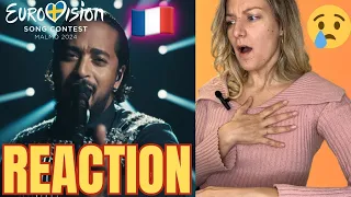 INCREDIBLE!!!😳 ITALIAN REACTS to SLIMANE - MON AMOUR (FRANCE 🇫🇷 Eurovision Song Contest 2024)