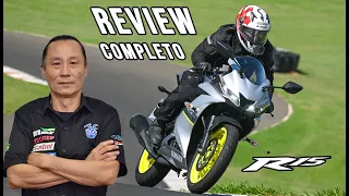 REVIEW COMPLETO YAMAHA R15 COM O CHINA!