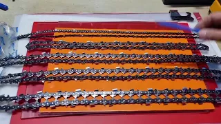 Chainsaw Chain & Bar sizes all you need to know