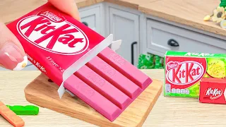 Coolest Soda Rainbow KITKAT Cake 🍬Miniature Chocolate Cake Making | Chocolate Cakes Recipes