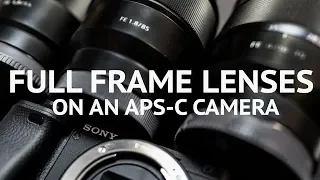 How do Full Frame lenses look on a APSC Body?