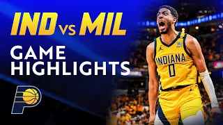Indiana Pacers Highlights vs. Milwaukee Bucks (Game 3) | April 26, 2024