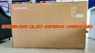 Samsung QLED 43Q60A Unboxing
