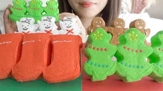 【ASMR】PEEPS CHRISTMAS MARSHMALLOW【EATINGSOUNDS】