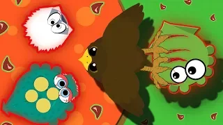 Mope.io NEW RARE GOLDEN EAGLE DROPS ALL HIGH TIER ANIMALS INTO LAVA! | Funny Mope.io Troll