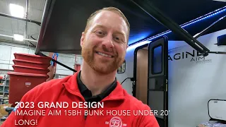 2023 Grand Design Imagine Aim 15BH Bunk House only 20' Long!