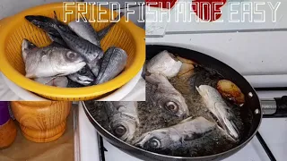 EASILY FRY YOUR FISH AND AVOID OIL SPLATTER