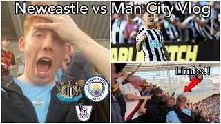 AN INSANE FREE KICK, COMEBACK AND LIMBS! IN A GAME THAT HAD EVERYTHING! | Newcastle vs Man City Vlog