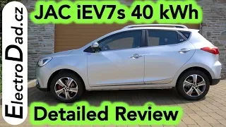 JAC iEV7s - detailed review of a Chinese EV