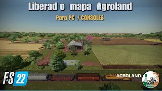 Liberado o mapa Agroland  para  PC / CONSOLES  Farming Simulator 22