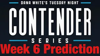 DWCS 2022 Week 6 Full Card Prediction And Confident Picks