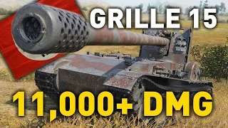 World of Tanks || Grille 15 cm - 11,000+ DMG...