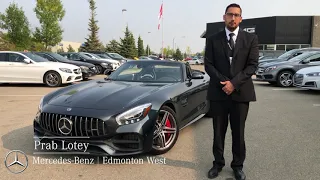 2018 AMG GT C Roadster for sale at Mercedes-Benz Edmonton West | Stock# 21GE0754A