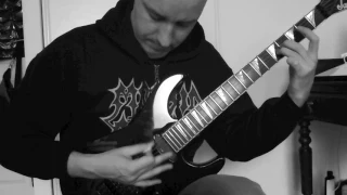 Emperor guitar cover : the burning shadows of silence