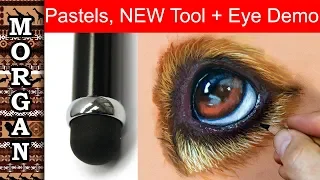 SECRET PASTEL TIPS! - Draw a VERY Realistic Eye I JasonMorgan.co.uk