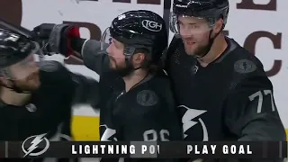 Kucherov on the power play