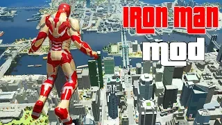 Iron Man with New Features (GTA 4 Iron Man Mods)