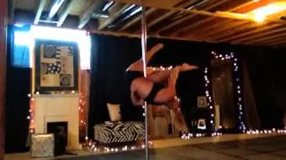 Pole dancing - jade/meat hook combo