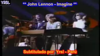 Imagine John Lennon (SUBTITULADA  ESPAÑOL INGLES  )