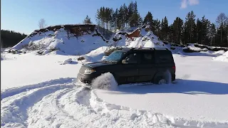 Выходной в Сибири, патриот АКПП, копаем снег.