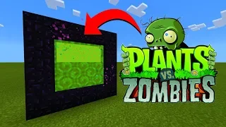 How To Make A Portal To The Plants vs Zombies Dimension in Minecraft!