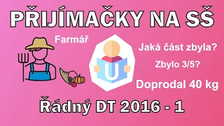 Příprava na přijímací zkoušky - didaktický test 2016 / 1 🔢