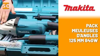 Unboxing du Pack Meuleuses d'angles 125 mm 840W - MAKITA par notre Ambassadeur William !