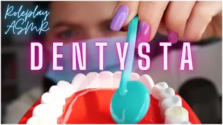 ROLEPLAY • Dentysta • Wizyta Kontrolna u Stomatologa • Leczę Twoje Zęby • ASMR Po Polsku