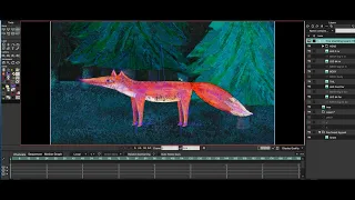 Cockerel, Dog and Fox - Children's book animation by Cynthia Nugent 📚💚