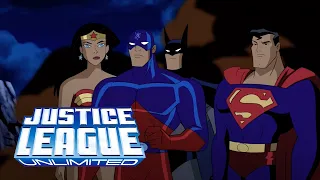 Atom becomes the hero of the day | Justice League Unlimited