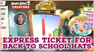 Express Ticket for the Back to School Hats! Angry Birds 2