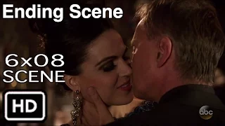 Once Upon a Time 6X08 "Ending Scene" Rumple Kisses Evil Queen Season 6 Episode 8