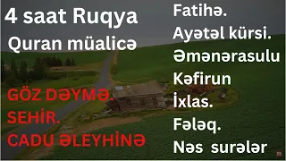 GÖZ DƏYMƏ, SEHİR ,HƏSƏD, CADU ƏLEYHİNƏ. Ruqya . Quranla müalicə