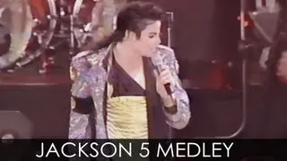 Michael Jackson - "J5 Medley" live Dangerous Tour Argentina 1993 - Enhanced - HD