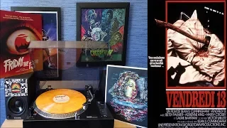 Friday The 13th (1980) Waxwork Records Soundtrack [Full Vinyl] Harry Manfredinii