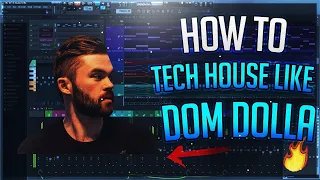 How To Dom Dolla & Solardo Style Tech House Drop [FL Studio Tutorial]