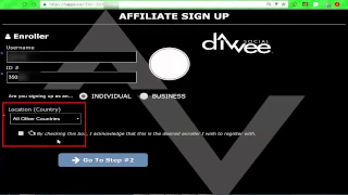 how to register to divvee social