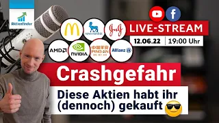 Trotz Crashgefahr - diese Aktien habt ihr gekauft