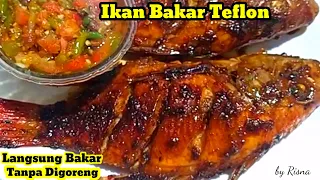 Uenak Tenan Bun... Langsung Bakar Di Teflon Bumbunya Meresap‼️ Ikan Bakar Teflon Sambal Pecak