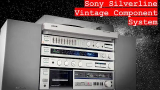 SONY Rare Condition Silver Vintage Component System Testing