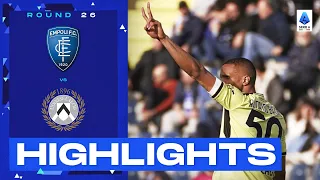 Empoli-Udinese 0-1 | Udinese back to winning ways: Goal & Highlights | Serie A 2022/23