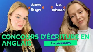 CLIP - interview Lisa Michaud et Jeanne Bougro (concours d'écriture en langue anglaise)