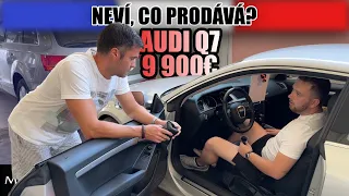 Audi Q7 s 300 000 KM z Francie. Stojí za to? Zachovalá👌 Audi A5 Coupe TDI a Citroen Berlingo 4X4.