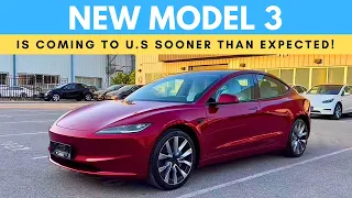 2024 Tesla Model 3 Highland | Surprise Early Arrival in the U.S?