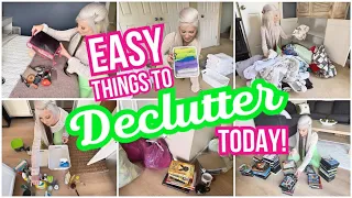 *NEW* 20+ THINGS TO DECLUTTER WITH ME AROUND YOUR HOME TODAY! QUICK + EASY DECLUTTERING!