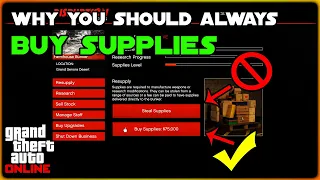 Why You Should NEVER Steal Supplies in GTA 5 Online!! (Stealing VS Buying Supplies)